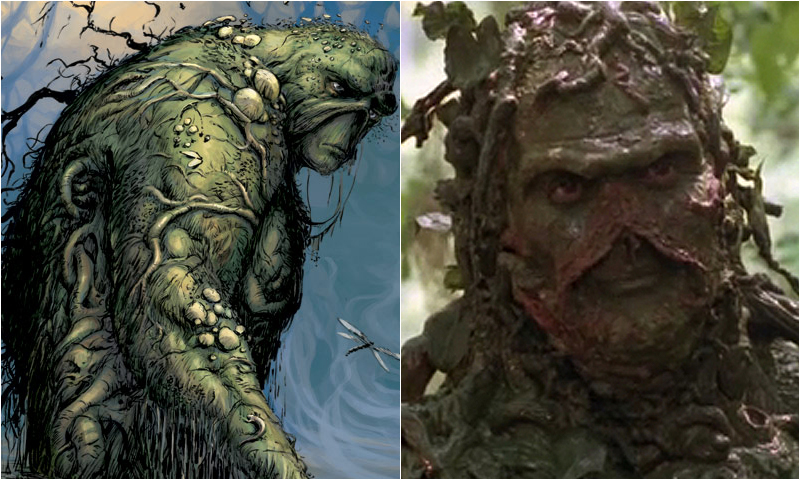 Swamp Thing (1982) The Swamp Thing is a humanoid mass of vegetable matter w...